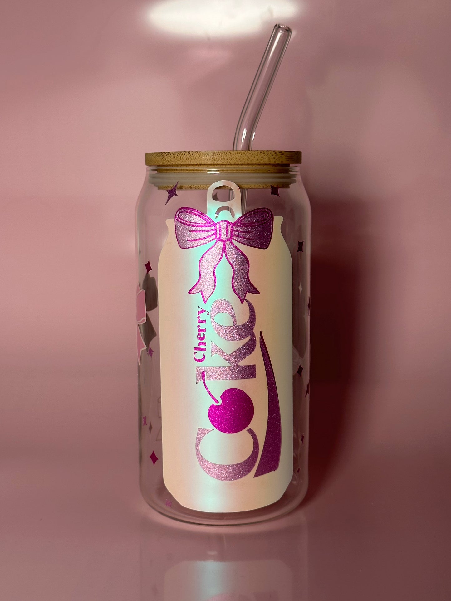 Cherry Cola Beer Glass Can