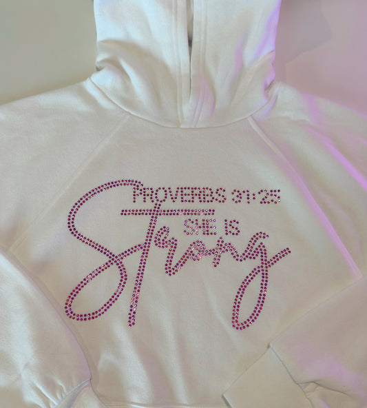 She Is Strong- Crystal Sweatshirt